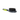 White background with a grey plastic brush with green padded handle and boar hair bristles pictured.