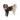 White background with an adult brown and white Collie type dog wearing a black half bodysuit with full length front legs while standing pictured.