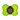 LickiMat SloDog Slow Feeder Plate green on white background