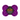 LickiMat SloDog Slow Feeder Plate purple on white background