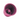 White background with a purple LickiMat Yoggie Pot feeder with a bobbly internal surface and a star shape at the bottom.