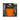 White background with a orange LickiMat Yoggie Pot slow feeder. The Yoggie pot is in black cardboard packaging.