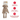Light brown dog shaped dog toy with long arms and legs, stitched detail eyes, brown nose with tags attached to top and mid-section. Red text along side picture of dog says 'Crinkle body to engage your pup!', 'Hidden squeaker for extra engagement', 'Not-stuffed - fill the tummy with an object that holds a comforting scent!' Pictured on a white background.