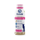 Oralade Advanced RF+ bottle for pet rehydration on a white background