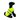 White background with a black model dog wearing a Hi Vis florescent jacket with grey reflective strips.