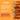 Promotional graphic for Pet Munchies Natural Pet Treats featuring several bone shaped dog treats on a bright orange background with product text and paw-print motifs.