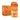 Pet Munchies pet treats packaging showing an orange box labelled 'Pet Munchies 100% Natural' and a single stand-up pouch of chicken and calcium bone treats, with an orange circular callout stating '8x 100g bags per box' on a white background.