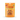 A stand-up pouch of Pet Munchies Chicken with Carrot sticks dog treats on a plain white background. The packaging is bright orange with a large paw-shaped window showing the chicken with carrot stick treats inside.