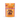 A stand-up pouch of Pet Munchies Duck Strips dog treats on a plain white background. The packaging is bright orange with a large paw-shaped window showing the duck strips inside.