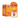 Pet Munchies 100% Natural Dog Treats salmon training treats, showing a large orange box containing 8 bags of 50g each, next to a single bag of the sealed treats, with an orange circular graphic indicating '8x 50g bags per box'.