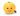 Orange fruit plush toy with green leaf detail and a smiley face.