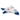 Back view of seagull dog toy with a white body, grey and blue wings and tail and orange beak. With red stitch detail of text 'PF' on it's side. Sat on a white background.