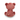 Back view of a brown teddy bear dog toy sat on a white background.