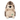Front facing hedgehog dog toy with a cream belly, face, legs and ears and brown spikey effect soft fabric for spines. Stitch detail in green of 'PF' on belly. Sat on a white background.