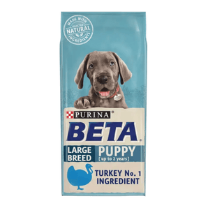 Purina Beta Large Breed Dry Puppy Food Turkey