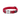 A Red Dingo Classic Red Dog Collar on a white background