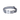 The Red Dingo Cool Grey Stars Dog Collar on white background