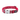 White background with a red 'Red Dingo' with white bones dog collar.
