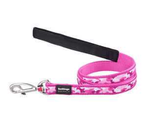 White background with a Pink camo 'Red Dingo' dog collar.