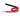 White background with a red 'Red Dingo' with white paws dog lead.