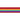 White background with a close up of a rainbow stripy 'Red Dingo' dog lead.