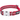 A close up of a Red Dingo Red Reflective Dog Collar on a white background