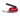 White background with a red 'Red Dingo' Reflective Lead with grey reflective bones along the length.