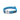 A Red Dingo Turquoise Reflective Dog Collar on a white background