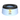 White background with a Prestige Pets Road Refresher dog bowl in a blue colour with a black rubber trim.
