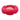 White background with a pink flower shaped cat bed with a yellow centre.