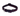 White background with a black dog collar with pink stars. Featuring a black buckle and silver tag loop.