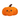 A cute, fluffy orange pumpkin plush cat toy with a textured curly yarn body, a small brown stem, and a smiling face with black and white embroidered eyes.
