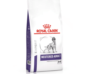 A bag of ROYAL CANIN® Neutered Adult for Medium Dogs