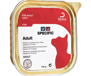 Specific FXW Adult Wet Cat Food Close Up
