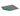 Gray mat with a green corner on a white background