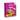 White background with a purple box of Whiskas Chicken dry senior food, on the box is silver tabby cat in front of a bowl on food. Text on the box reads 'Whiskas, 7+years, with delicious chicken, 800g'.