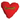 Red heart shaped cat toy with a fluffy trim and yellow stitch detail text 'Yeowww!' on a white background.