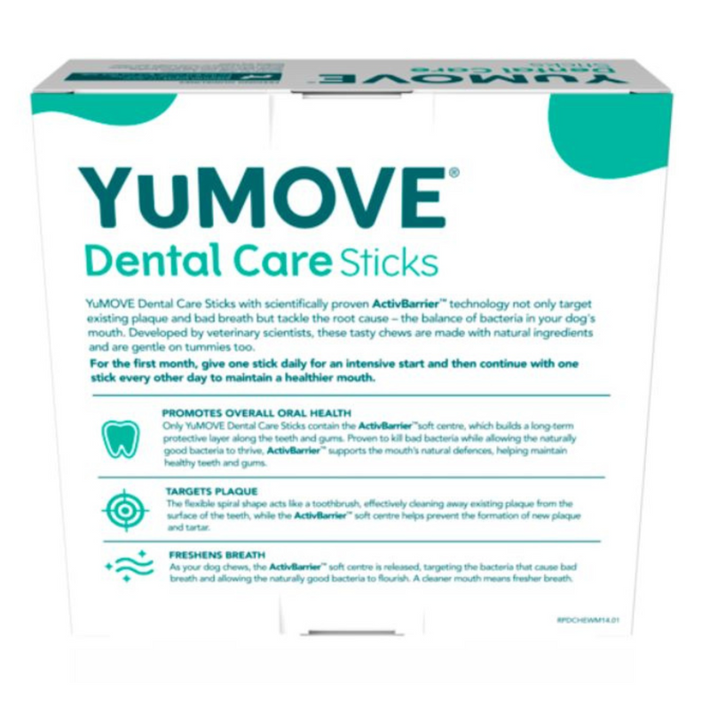 YuMove dental care for small dogs back