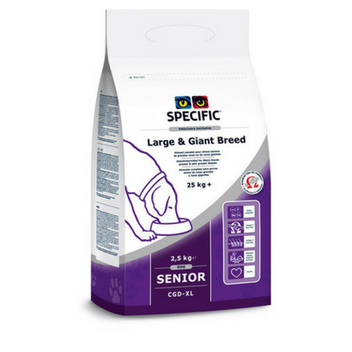 Large breed senior dog food clearance