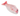 Realistic red snapper fish cat toy pictured without packaging. Pictured on a white background. 