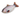 Realistic trout fish cat toy pictured on a white background.