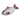 Realistic trout fish cat toy pictured on a white background.