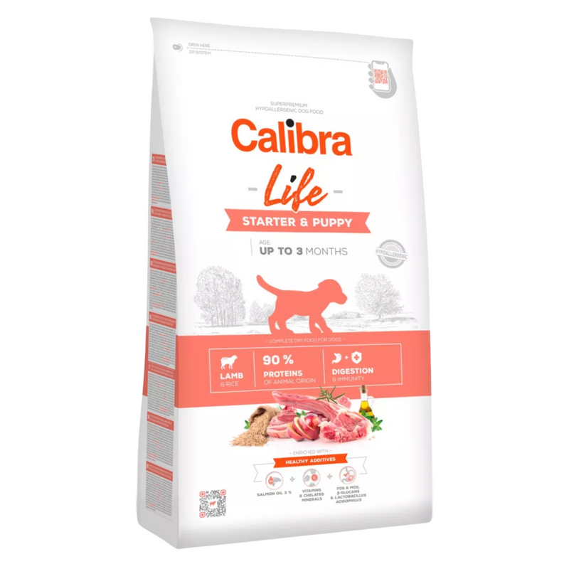 Calibra Dog Life Starter & Puppy Fresh Lamb