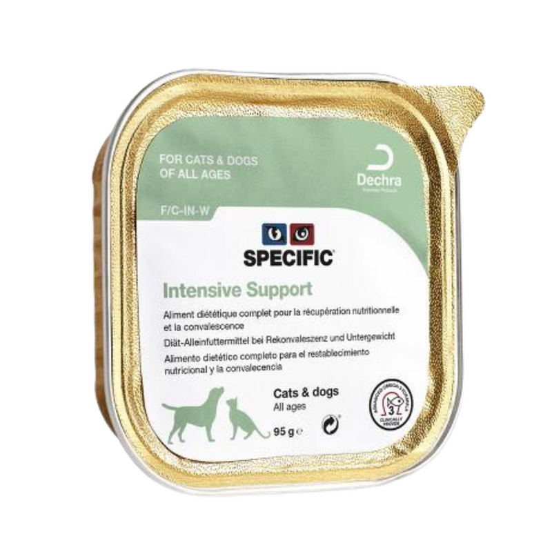 Specific F/C-IN-W | Intensive Support recovery wet food for cats and dogs