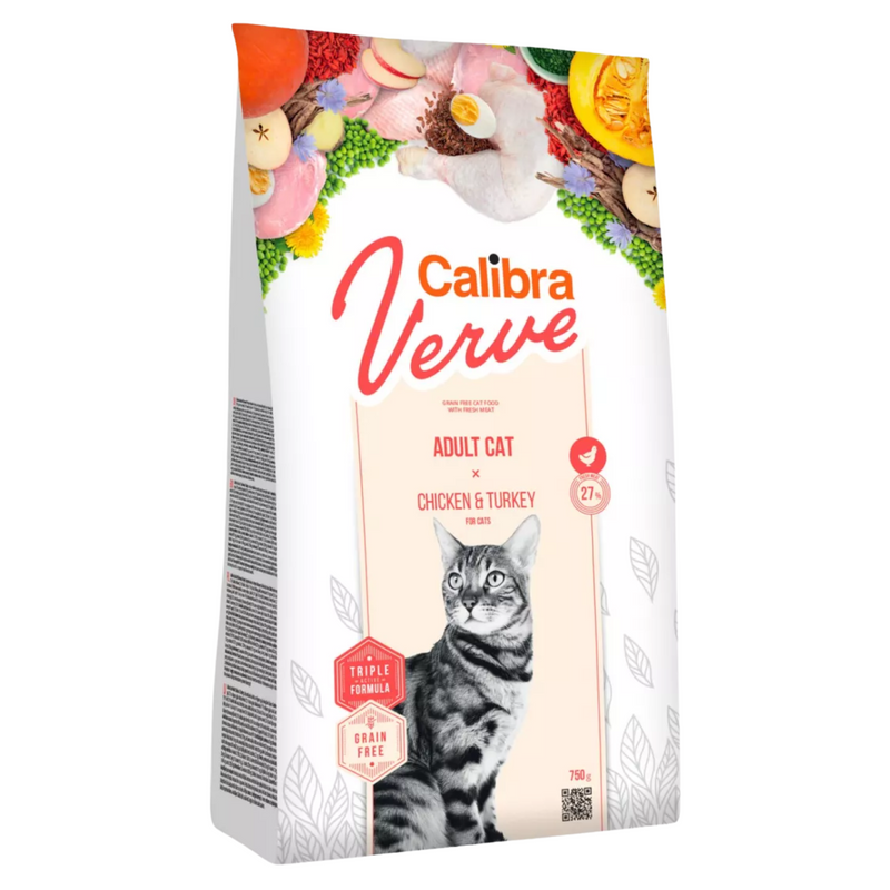 Calibra Verve Grain Free | Adult | Chicken & Turkey