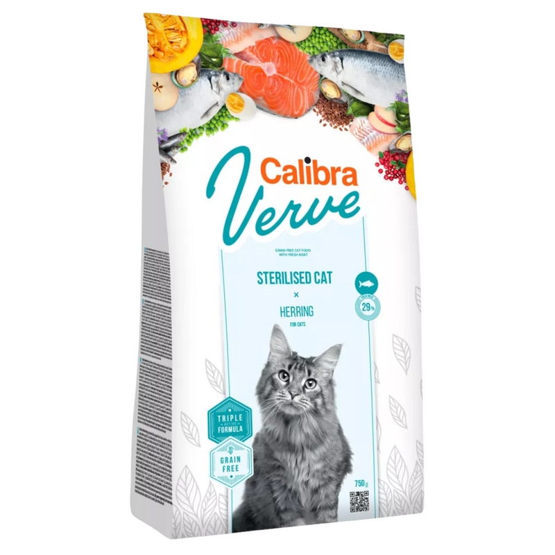 Calibra Verve Grain Free | Adult | Sterilised Herring