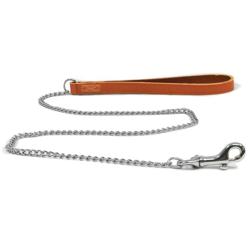 Ancol Leather Chain Lead