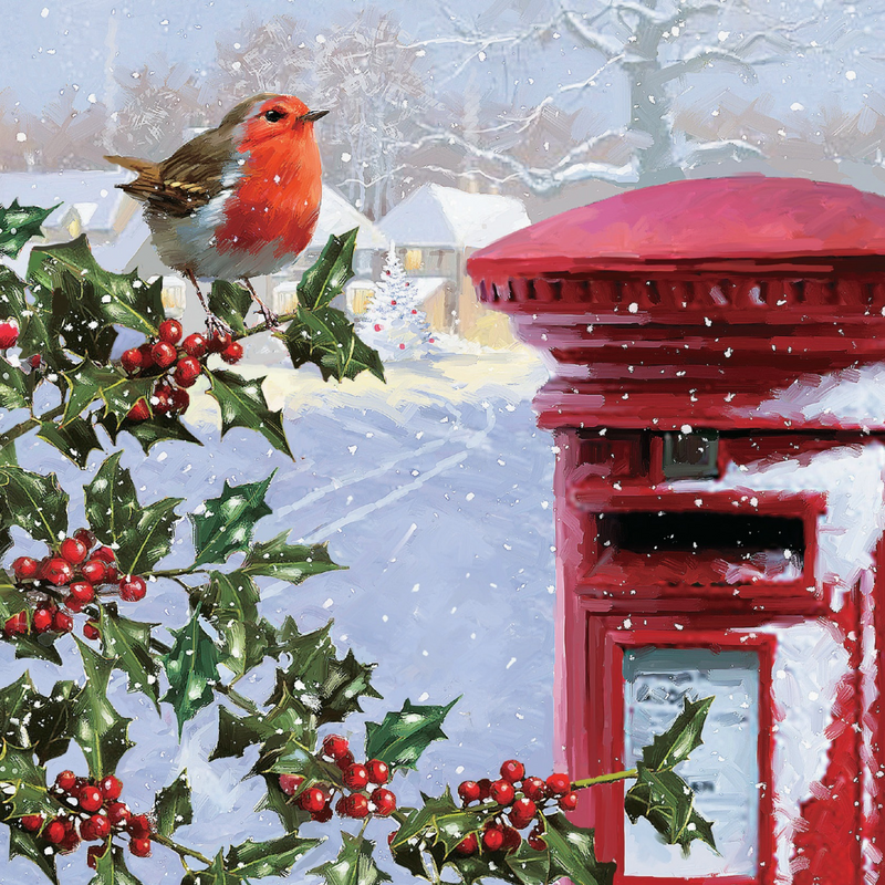 PDSA Christmas Cards - At The Village Postbox