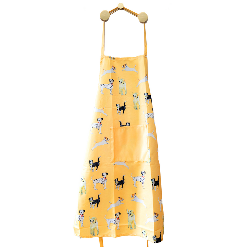 Dog Print Apron