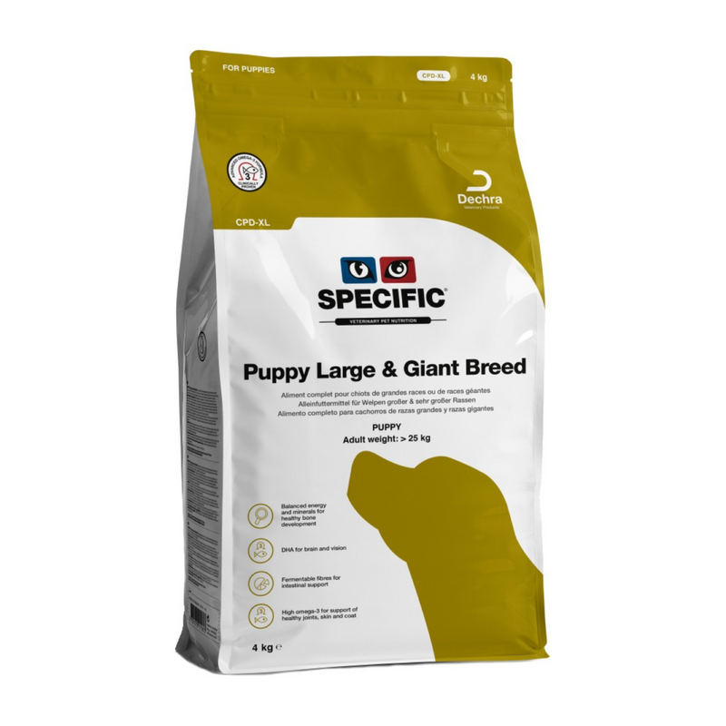 Specific CPD-XL  | Puppy Large & Giant Breed Dry Dog Food PLUS Omega-3 